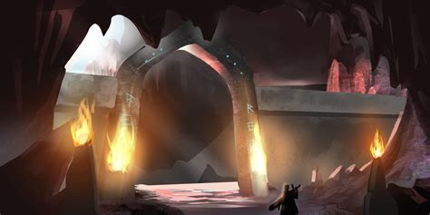 Cave Dungeon Concept By Blandstufftastesnice On Deviantart