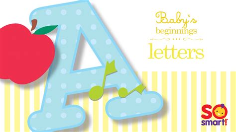 Babys Beginnings Letters So Smart