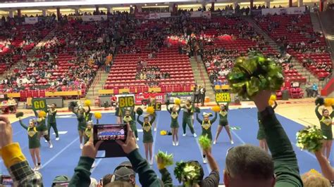 Game Day Cheer At Nm State Cheer Competition Mayfield High School Youtube