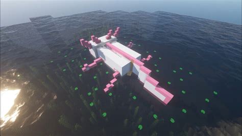 Axolotl House Java And Bedrock Minecraft Map