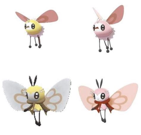 Shiny Cutiefly Family Comparison R TheSilphRoad