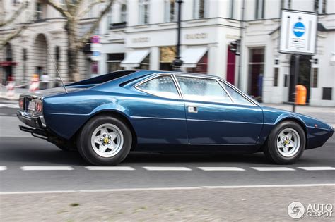We are delighted to offer for sale this 1976 ferrari 208 gt4 dino in original factory specification of azzuro metallic exterior with dark blue velour interior. Ferrari Dino 208 GT4 - 29 April 2013 - Autogespot
