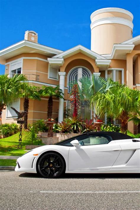 Beautiful House With Lamborghini Gallardo Luxury Mansions Luxury Life