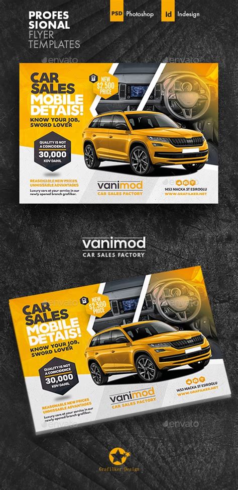 Car Sales Flyer Templates Print Templates Graphicriver