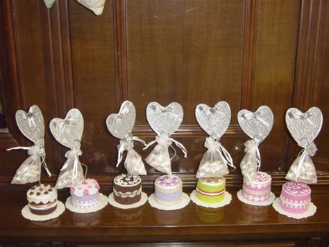 All categories bomboniere matrimonio bomboniere anniversari di matrimonio bomboniere compleanno bomboniere compleanno 1 anno quelli che generalmente vengono festeggiati sono i 15 anni, i 25, i 50 e i 60. Bomboniere 60 Anno Matrimonio : tortine di feltro come ...
