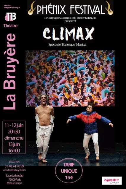 Phénix Festival — Théâtre La Bruyère