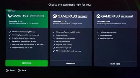 Xbox Game Pass Labonnement Famille Confirme Son Aspect Très