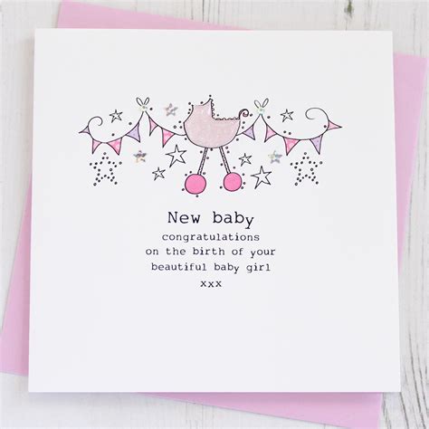 New Baby Girl Card The Market Co