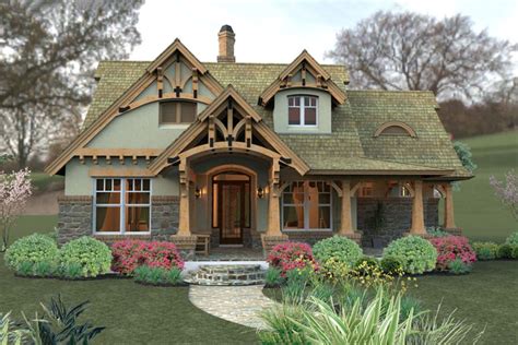 Storybook Cottage Style Time To Build Craftsman House Plans