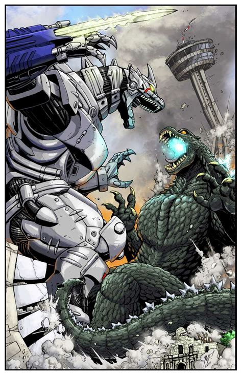Matt Franks Godzilla Planet Of The Monsters Art Is Massive