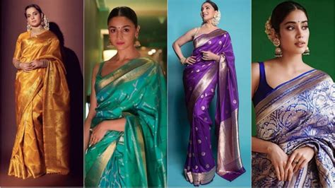 From Banarasi To Kanjeevaram 7 Most Beautiful Indian Silk Sarees You