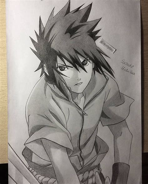 Arteyata On Instagram “my Drawing Of Sasuke Uchiha Naruto Hope You
