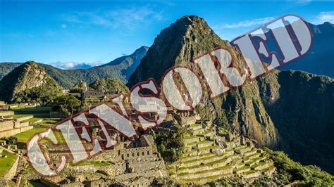 Hidden Secrets Of Machu Picchu Revealed Youtube