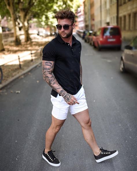 Black And White For The Summer Spring Outfits Men Mens Casual Outfits