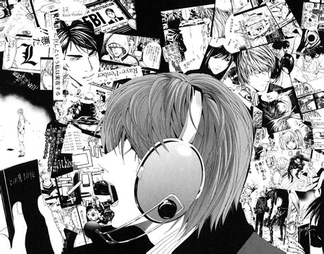 Death Note Manga Wallpapers Wallpaper Cave