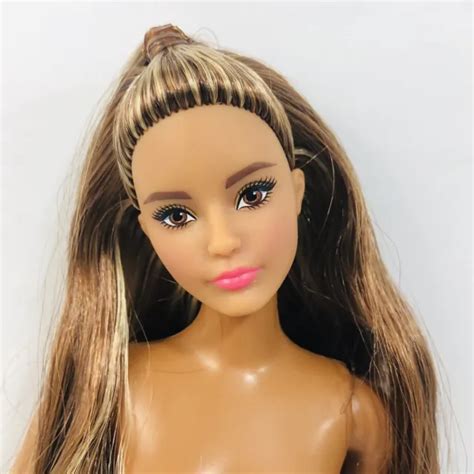 Nude Barbie Looks Hybrid Doll Fashionistas Curvy Body Gorgeous Latino