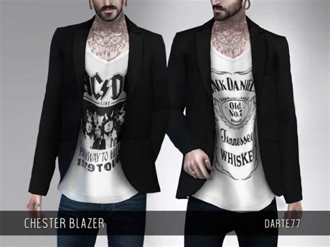 Chester Blazer At Darte77 Sims 4 Updates