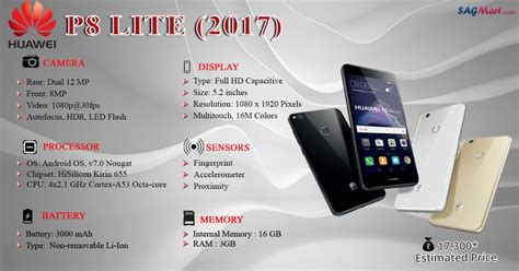 2020 popular 1 trends in cellphones & telecommunications, consumer electronics with huawei p8lite 2017 mobil and 1. Huawei P8 Lite (2017) Price India, Specs and Reviews | SAGMart