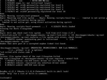 Mengatasi Boot Error Di Ubuntu Yang Muncul Initramfs Malik Site