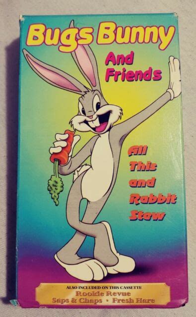 Cartoons R Fun Bugs Bunny All This And Rabbit Stew Vhs For Sale