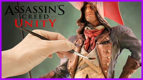 Arno Assassin S Creed Unity Custom Figure Statue Model Youtube