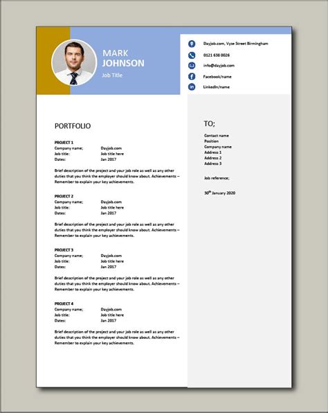 Free Cv Template 46