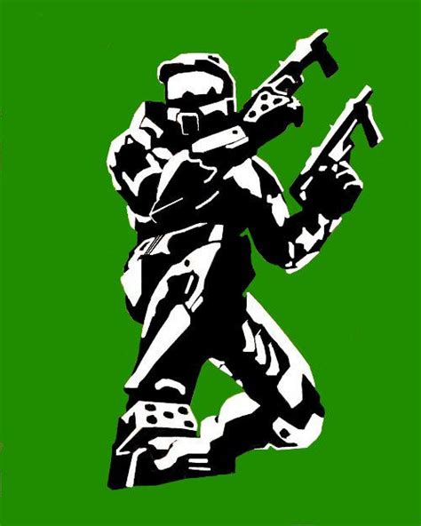 Halo Stencil By Bind O9 On Deviantart