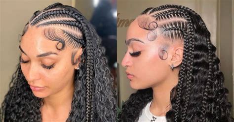 Collection 96 Pictures Stitch Braids Half Up Half Down Stunning