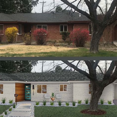 Mid Century Modern Ranch Curb Appeal Decorooming