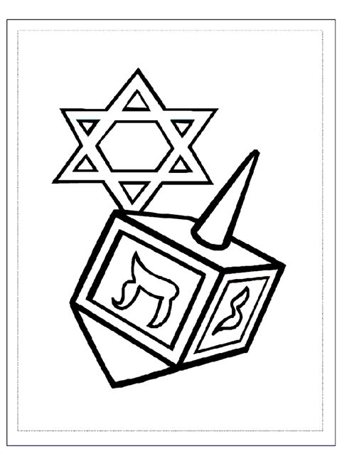 Malvorlagen Zum Ausmalen Hanukkah Coloring Pages