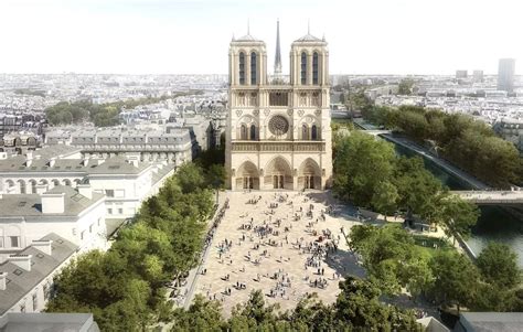 Notre Dame De Paris Une Clairi Re Et Un Sous Sol Ouvert Sur La