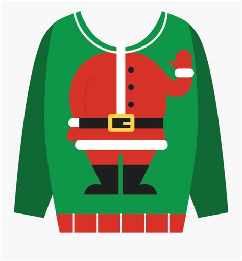Christmas Sweater Clipart Ugly Christmas Sweater Cartoon Free