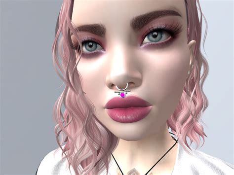 Second Life Marketplace Nose Piercing With Mama Allpa Indicator