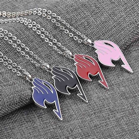 Fairy Tail Guild Marks Necklace Symbol Pendant Jewelry Cosplay Natsu