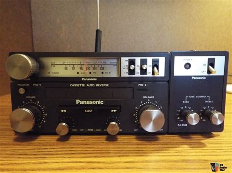 Vintage Panasonic Component Car Stereo Ca 9500 Cx 7100 Cj 3510 Photo