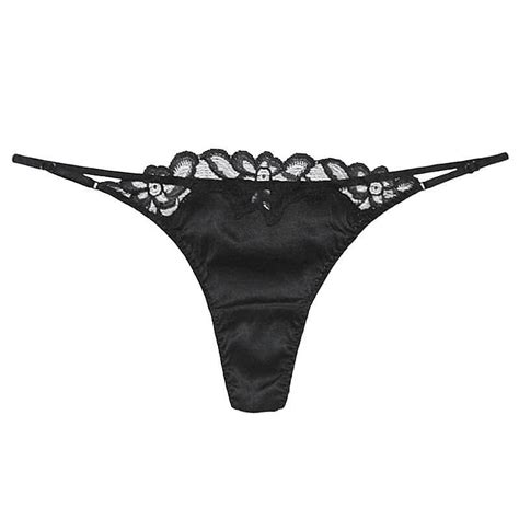Lace And Mesh Silk Thong Panty Fst03 3299 Freedomsilk Mulberry Silk Store Thongs