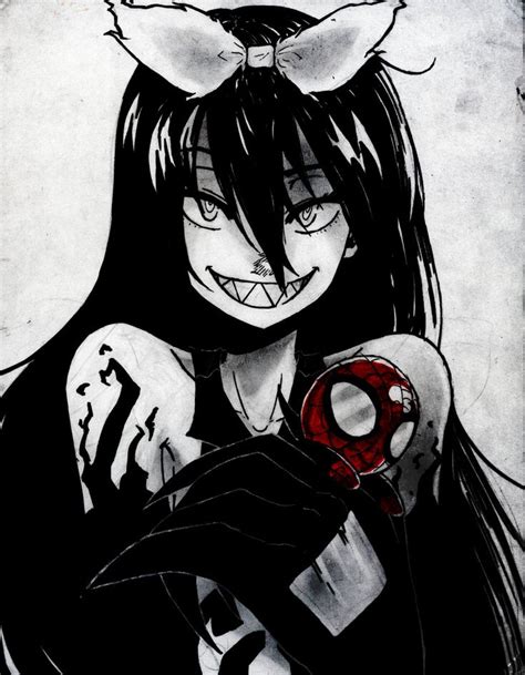 Pin By Cami On Reference Yandere Girl Weird Creatures Symbiote