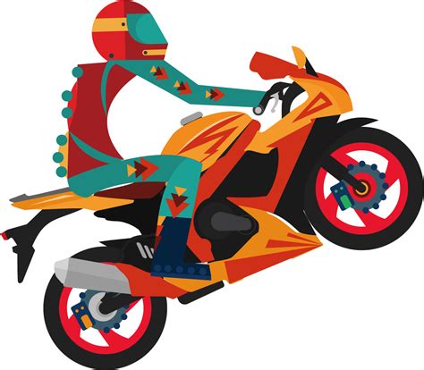 Motorcycle Rider Png