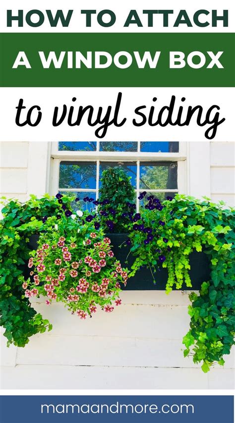 How To Attach A Window Box To Siding Mama And More In 2021 Window