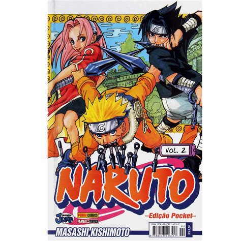 Livro Naruto Volume 2 Mangás No Br