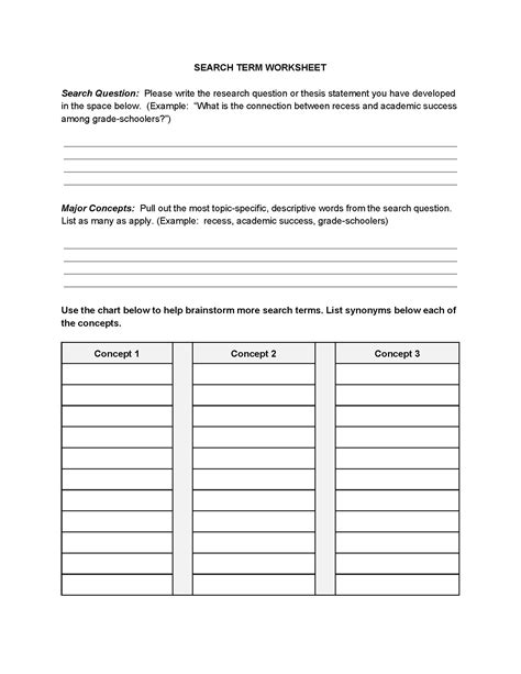 Illustration (abbreviated) of a program officer data sheet. Create a Plan - ENGL101 / 105 - Research Paper Assignment ...