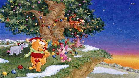 Winnie The Pooh Christmas Wallpapers Wallpaper Cave