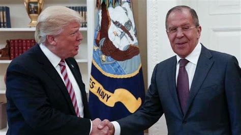 Trump Meets With Russias Top Diplomat Amid Comeys Firing On Air