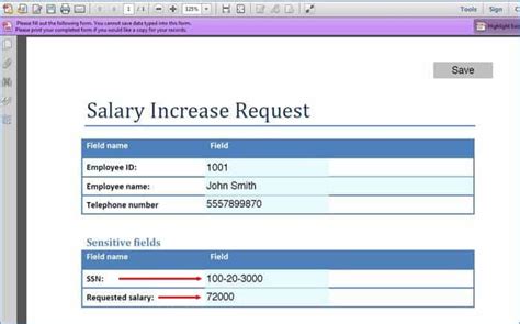 Salary Increase Templates Excel Pdf Formats