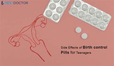 Side Effects Of Birth Control Pills For Teenagers