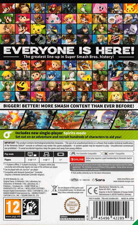 Super Smash Bros Ultimate Hero Box Shot For Nintendo Switch Gamefaqs