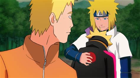 Naruto Finalmente Apresenta Minato Para Boruto Muito Emocionante