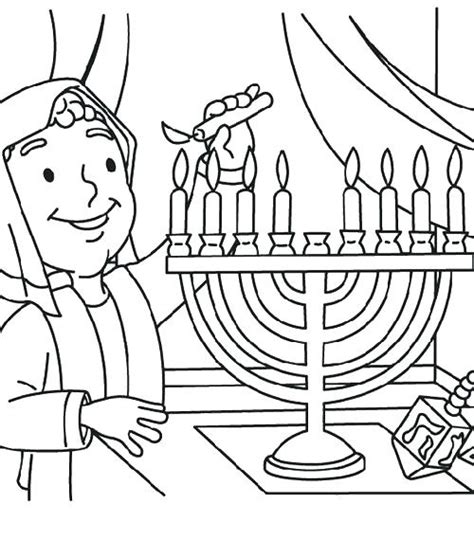 Chanukah Coloring Pages To Print At Free Printable