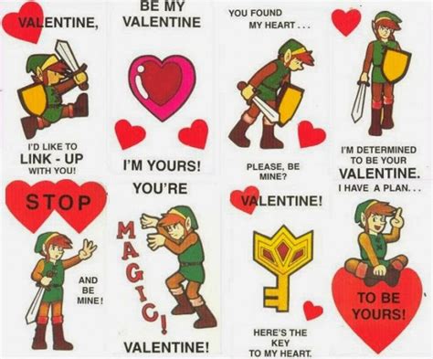 The Legend Of Zelda Valentines Day Cards Will Help Spread The Cheer