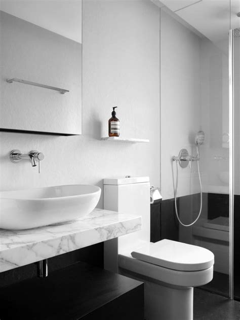 We made these floating wall cabinets that fit perfectly in a small bathroom. Bathroom Floating Shelf Home Design Ideas, Pictures ...
